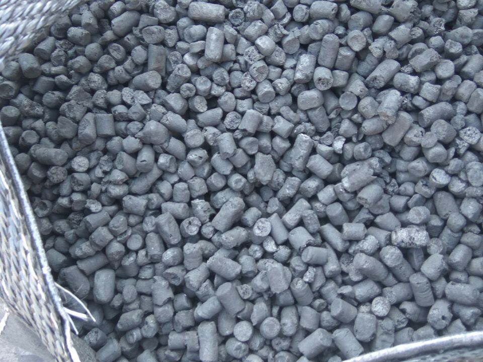 煤质柱状活性炭实拍上海毅净